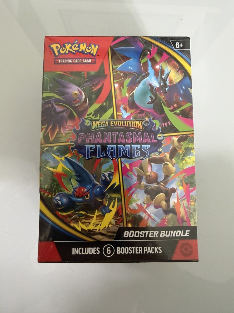 Pokemon TCG: Mega Evolution Phantasmal Flames Booster Bundle ME02! SHIPS FAST✅