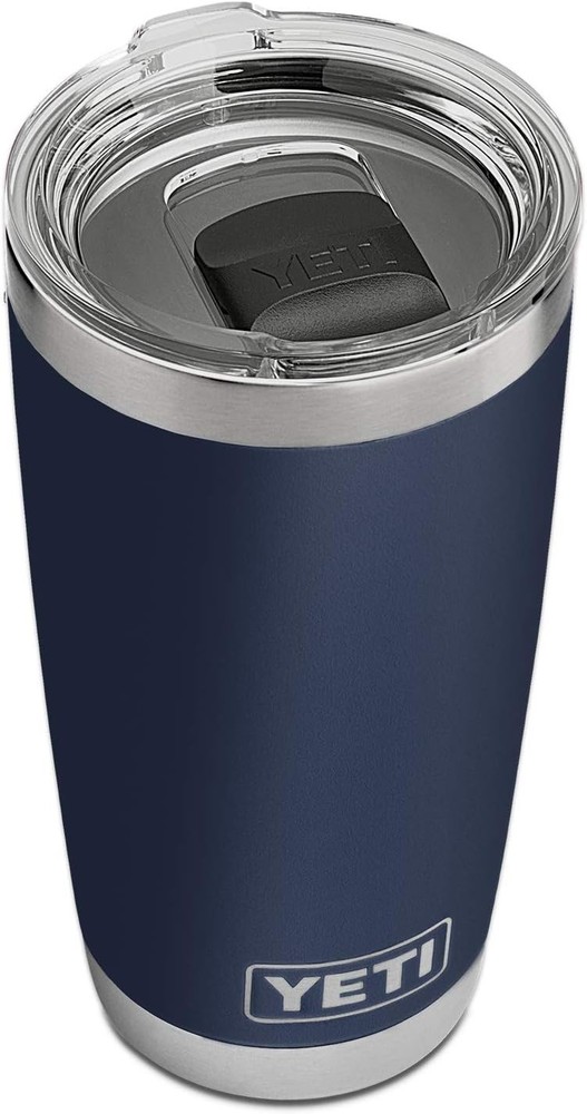 YETI Rambler 20 oz Navy Stainless Steel Vacuum Insulated Tumbler Single Pack