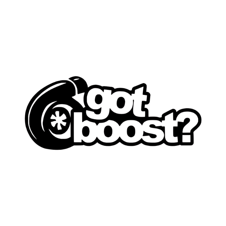 Got boost Turbo Permanent Decal Funny Car Truck Vinyl Sticker JDM Racing Window