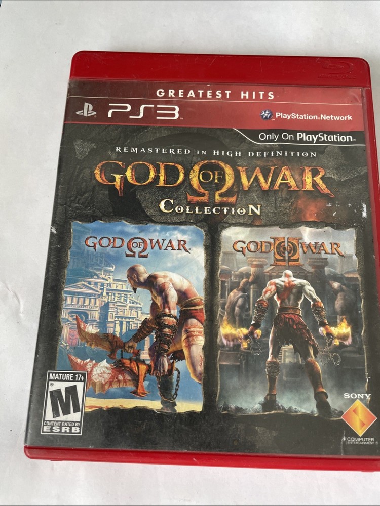 God of War Collection (Sony PlayStation 3, 2009) GREATEST HITS