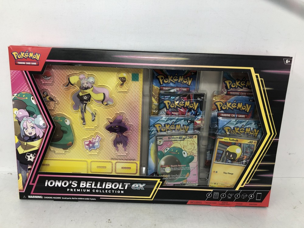 Pokemon TCG: Iono’s Bellibolt ex Premium Collection