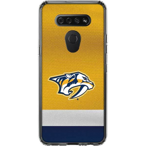 NHL Nashville Predators LG K51/Q51 Clear Case