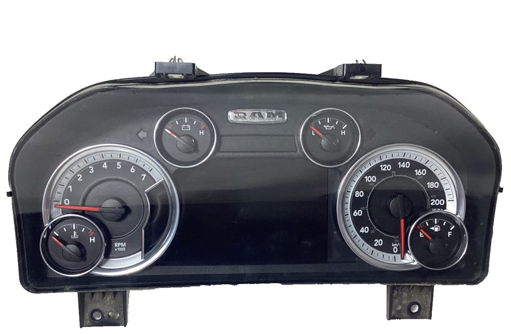 2013 Ram 1500 2500 3500 Speedometer Instrument Cluster KPH OEM 56046541AF