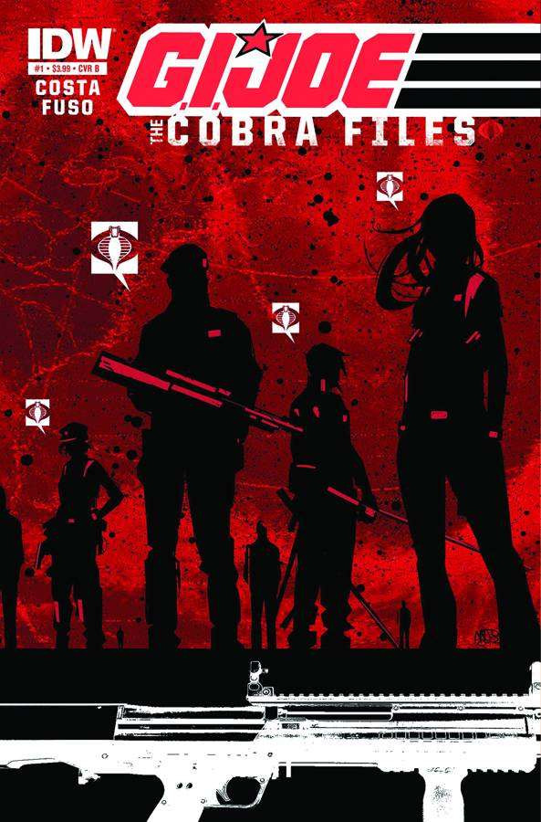 G.I. Joe Cobra Files #1B VF NM IDW comic combined shipping available