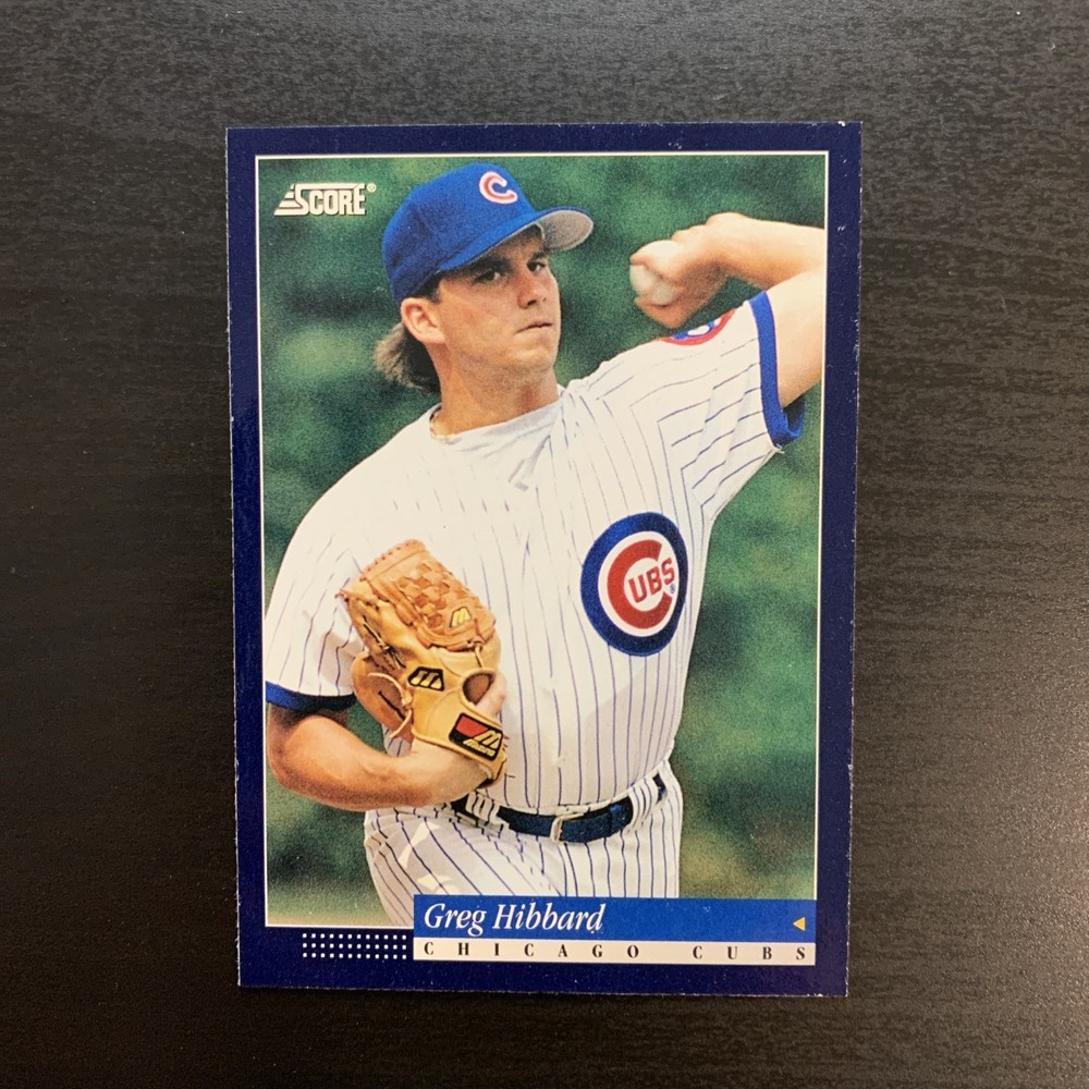 Greg Hibbard 1994 Score #432 Chicago Cubs