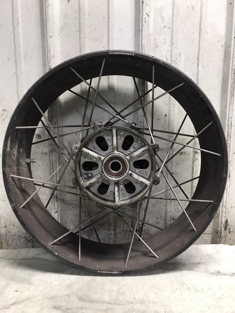 19 Triumph Scrambler 1200 XE Rear Back Rim Wheel Straight