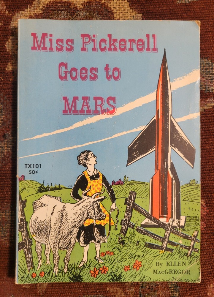 1970 12th Printing Miss PICKERELL GOES TO MARS Ellen MacGregor Scholastic