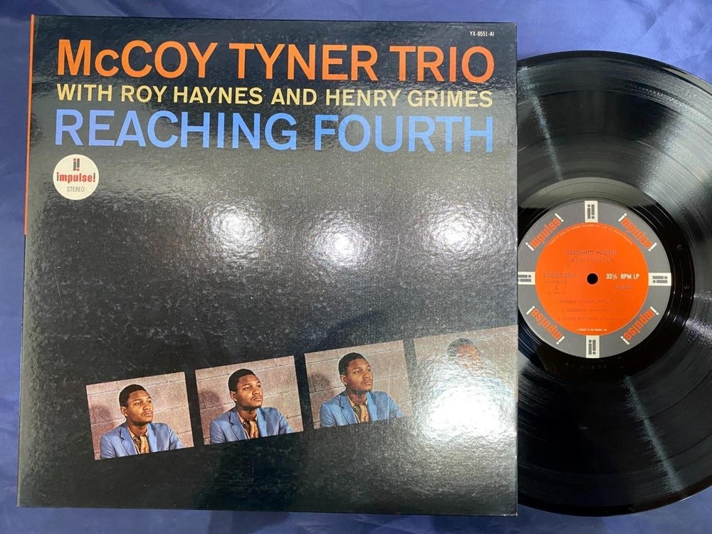 McCOY TYNER REACHING FOURTH IMPULSE YX-8551-AI STEREO JAPAN G.FOLD LP