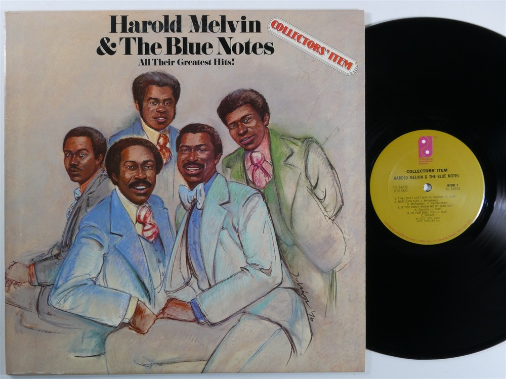 HAROLD MELVIN & THE BLUE NOTES Collector's Item PHILADELPHIA INT. LP VG+ i