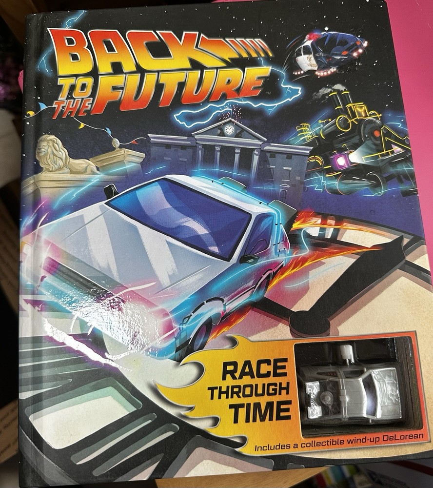 Back to the Future: Race Through Time interactive board book by Insight Editions