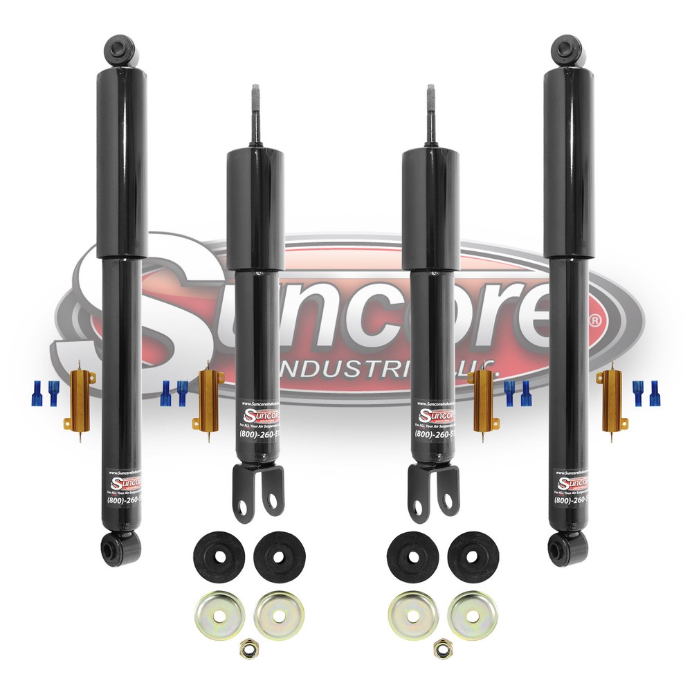 2002-2006 Chevy Avalanche 1500 Active Suspension to Passive Gas Shock Conversion