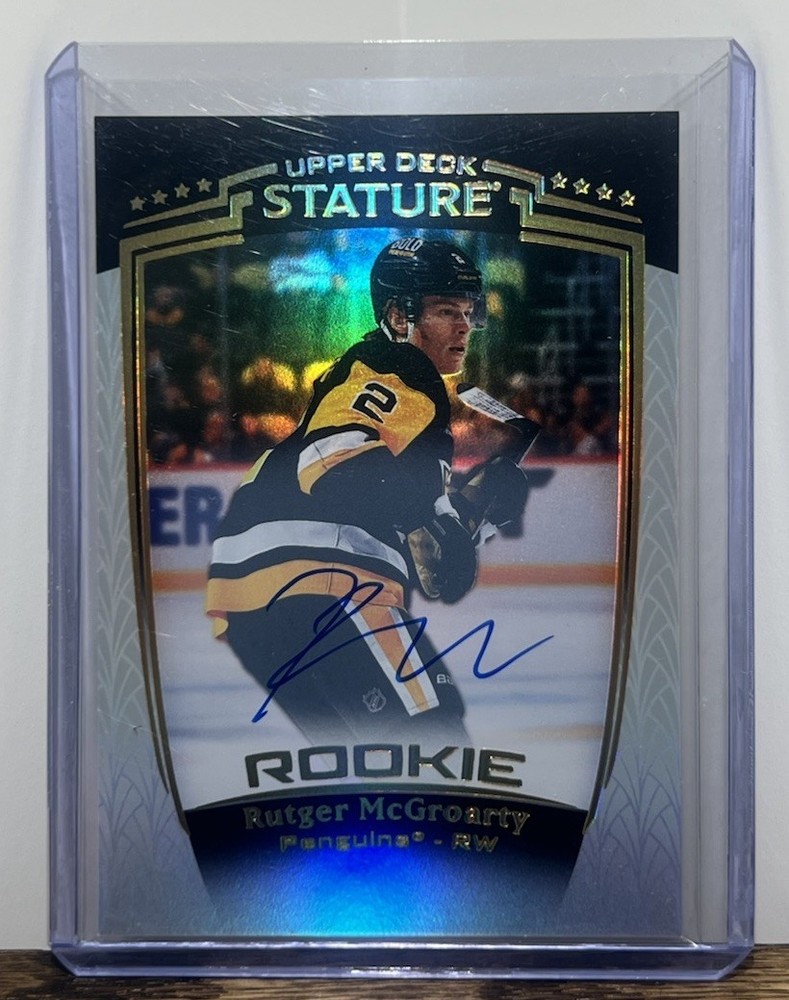 Rutger McGroarty - 2024-25 Upper Deck Stature - AUTO Rookies #39