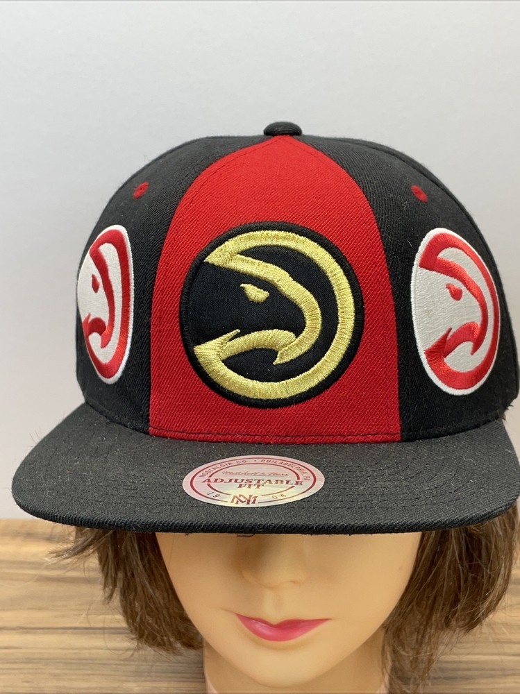 NBA Atlanta Hawks Mitchell & Ness Snapback Adjustable Hat Basketball Sports
