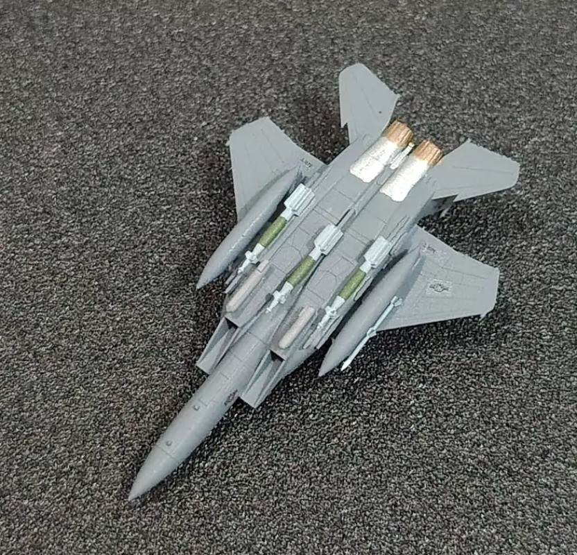 1/350/400/700/200 F-15C Eagle – High Detail Model with Fine Engraved Panel Lines
