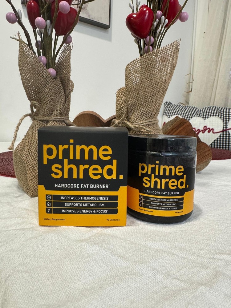 PrimeShred Hardcore Fat Burner Boosts Metabolism & Energy for Weight Loss  