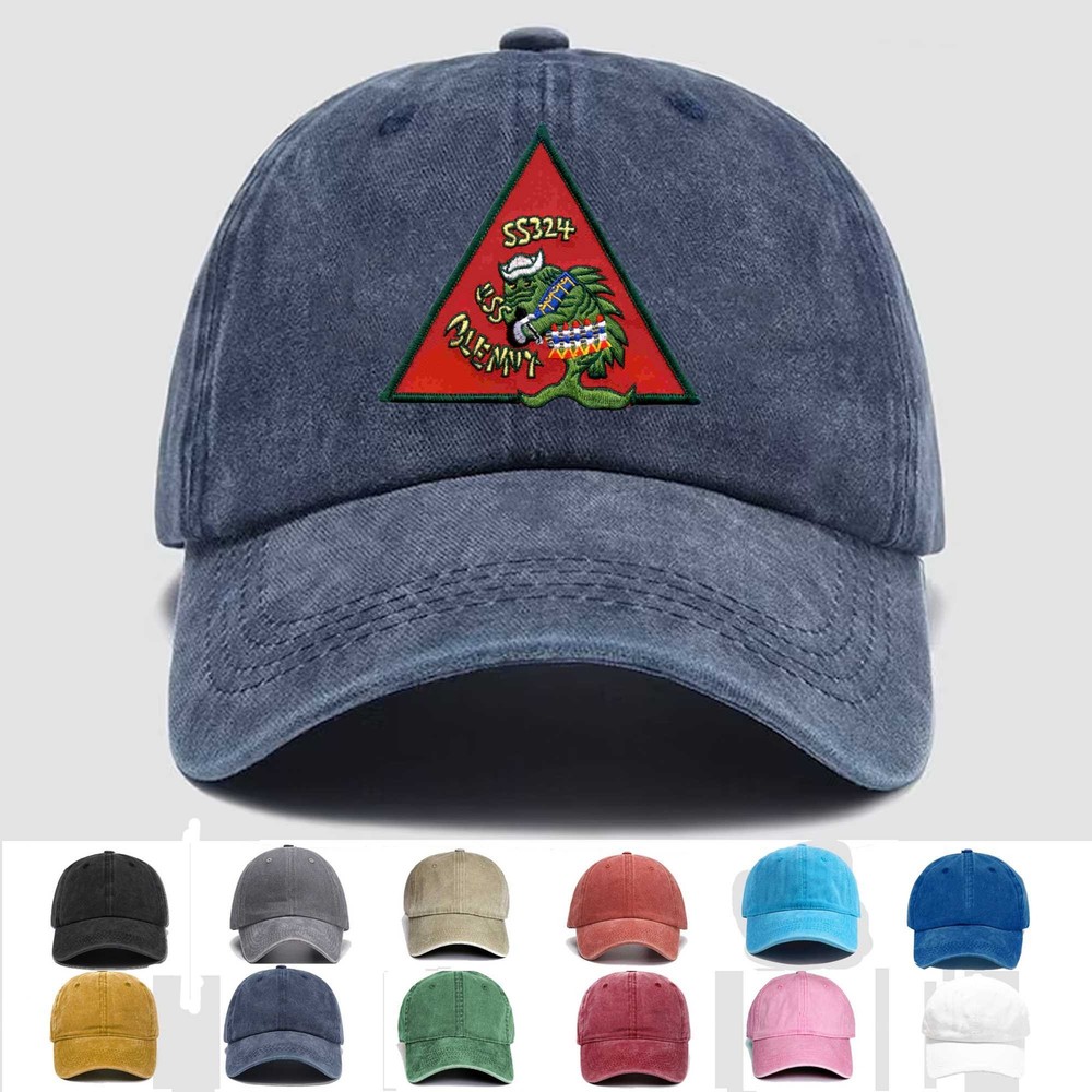 Custom Embroidered Hat SS-324 USS Blenny, Veteran Cap, Trucker Hat, Gift Idea 2