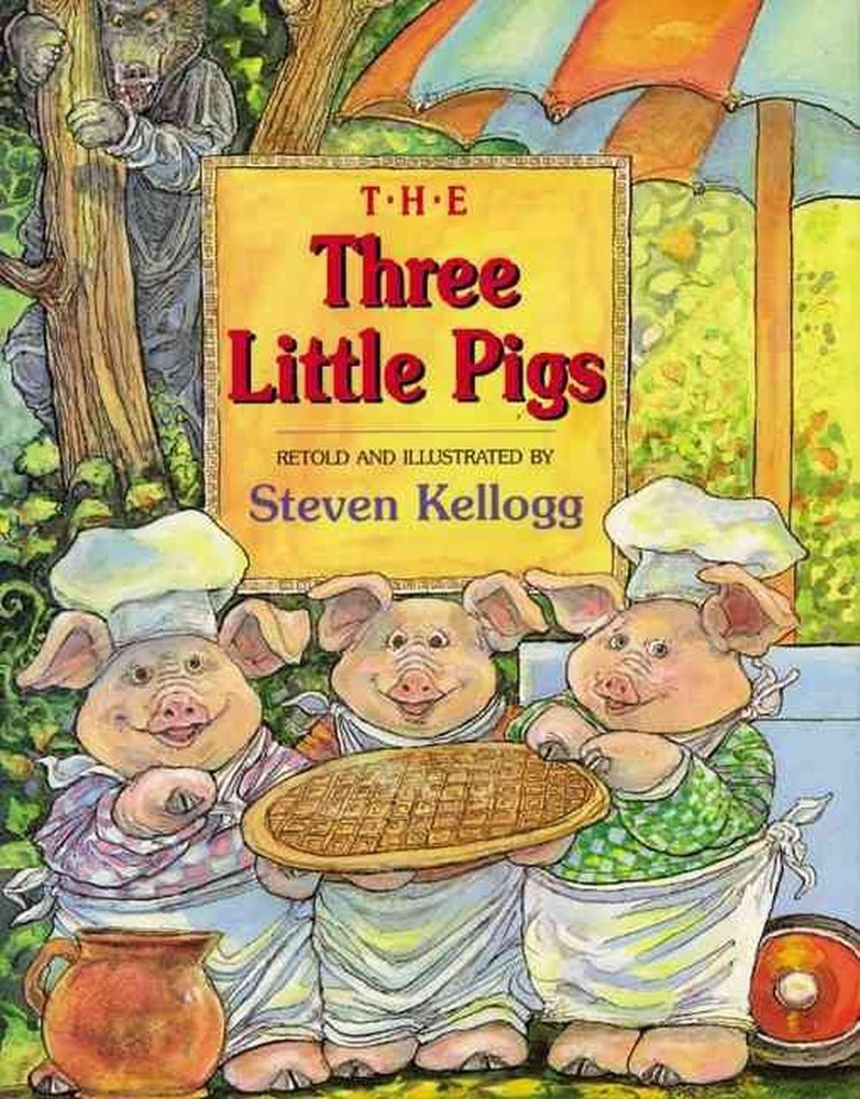 The Three Little Pigs by Steven Kellogg (English) Paperback Book