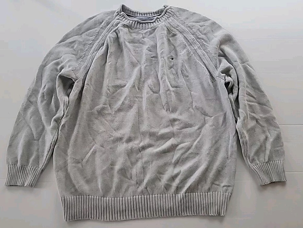 Tommy Hilfiger Grey Pullover Sweater XXL