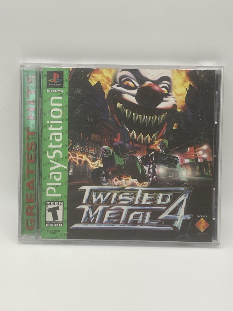 Twisted Metal 4 - Greatest Hits (Sony PlayStation 1, 2000)