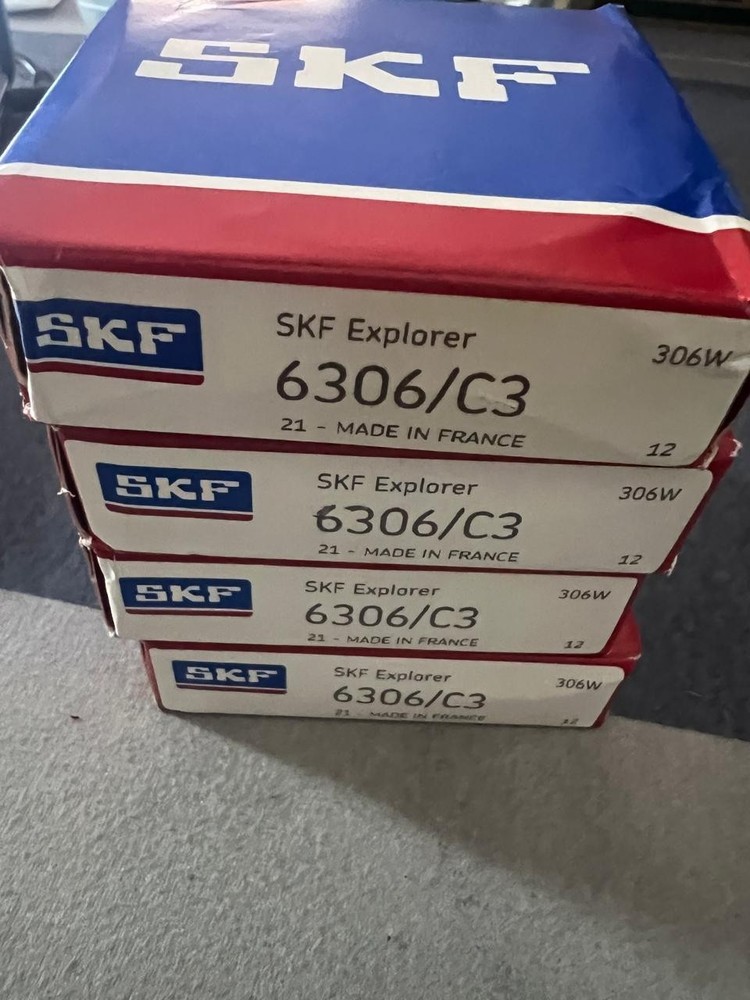 A LOT OF 4 SKF Explorer 6307-2rs1 DEEP GROOVE Ball bearing