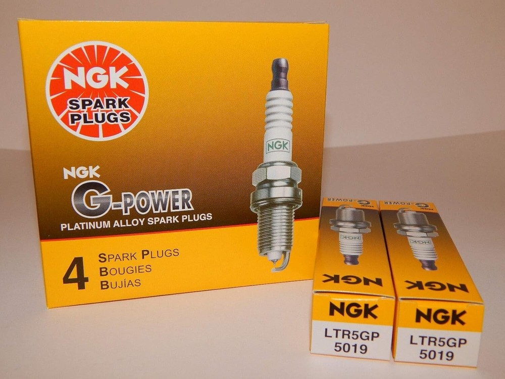 6 NGK G-Power 5019 LTR5GP Spark Plugs OEM Set
