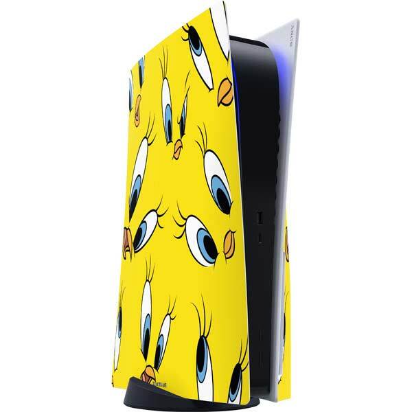 Looney Tunes PS5 Console Skin - Tweety Bird Super Sized Pattern