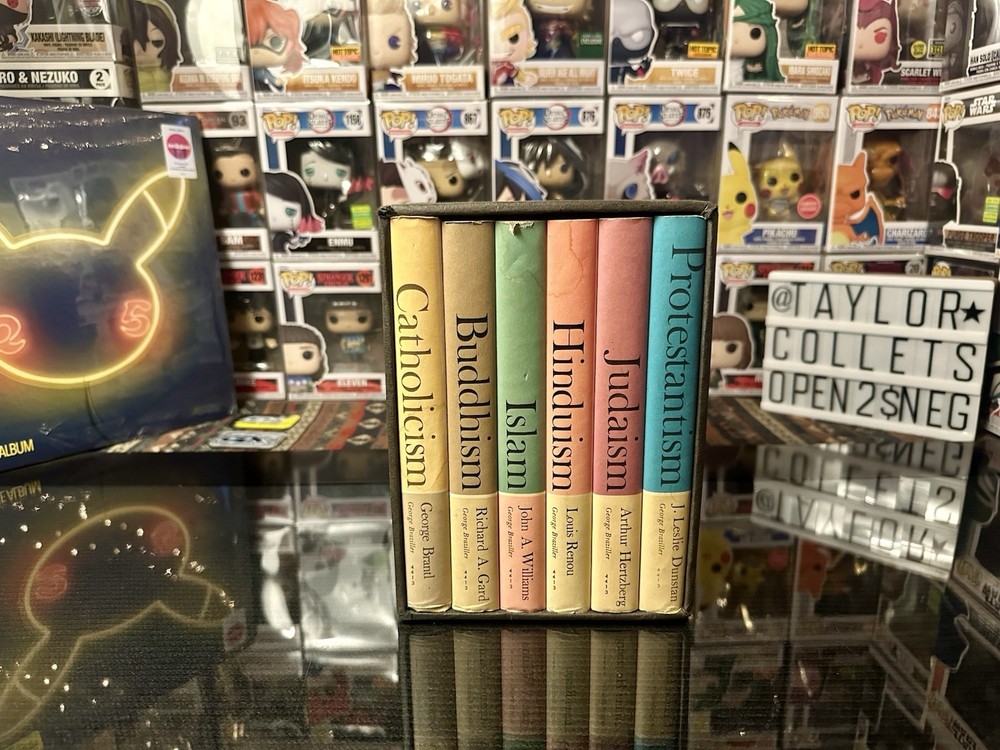 1962 GREAT RELIGIONS OF MODERN MAN Vintage 6 Book Box Set