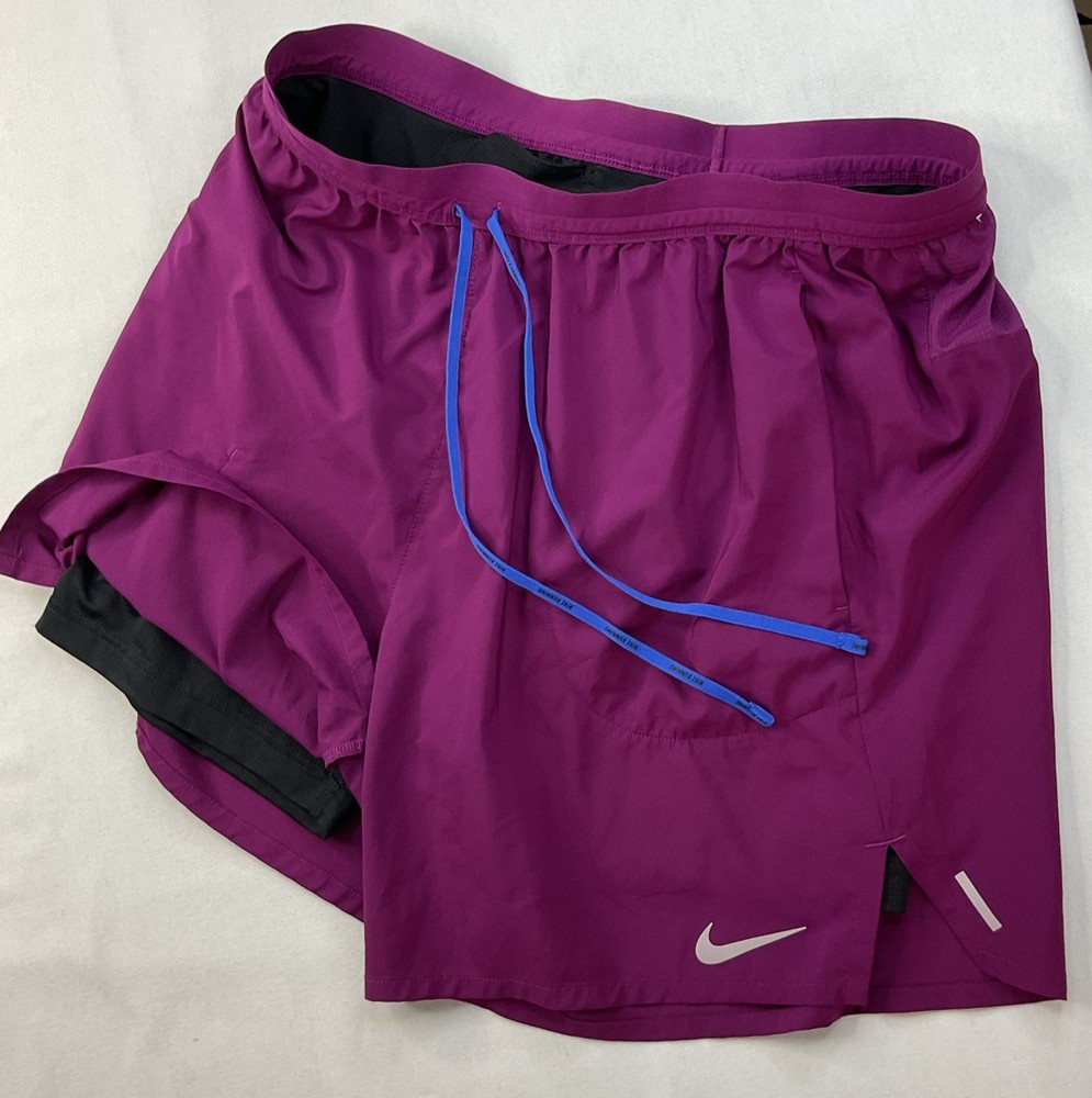 Nike Shorts Men Sz XL Flex Stride 6” 2 in 1 Lined Running Athletic Train CJ5471
