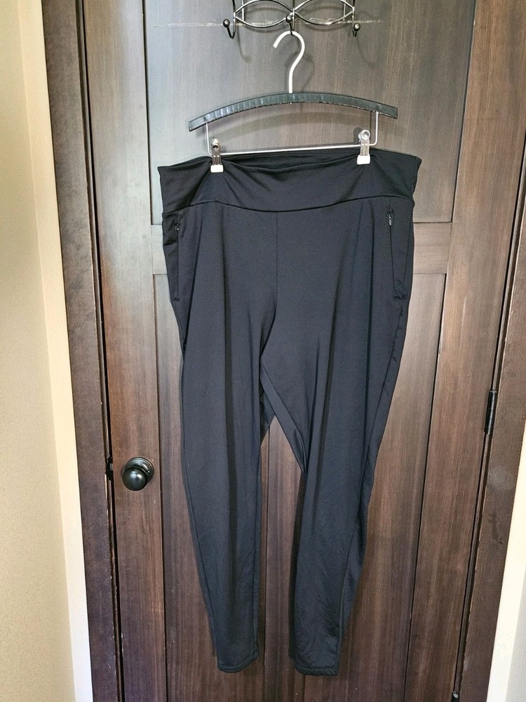 EUC Old Navy Active PowerSoft Coze Edition Fleece Lined Leggings Size XXL TALL