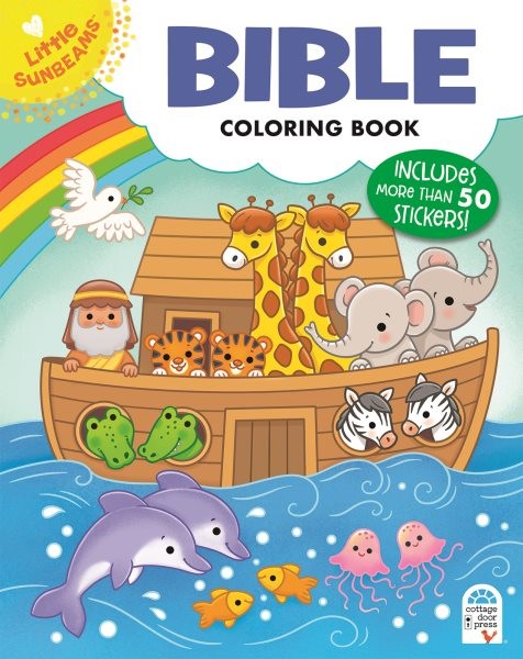 Bible Coloring Book With Stickers, Paperback by Jarzabek, Ela (ILT); Massiron...