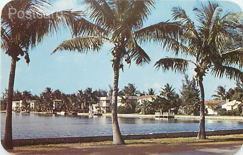 FL, Fort Lauderdale, Florida, Island Homes, Dexter Press No. 42633