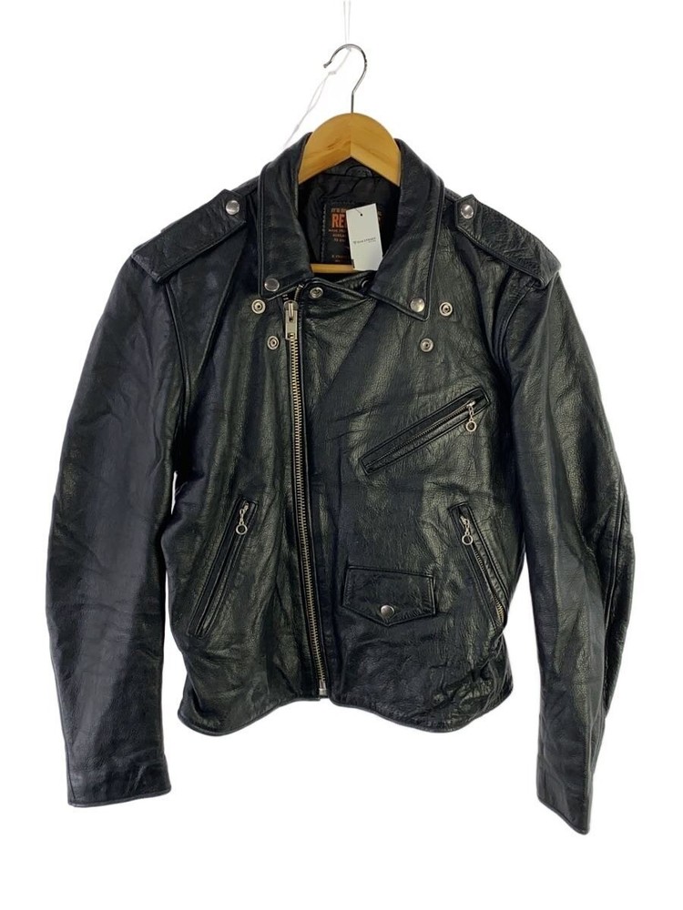 Double Riders Jacket/L/Cowhide/Blk/5571-7383 3476