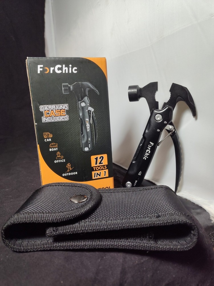 12-in-1 Multitool Hammer for Men & Women - Perfect DIY Gift  