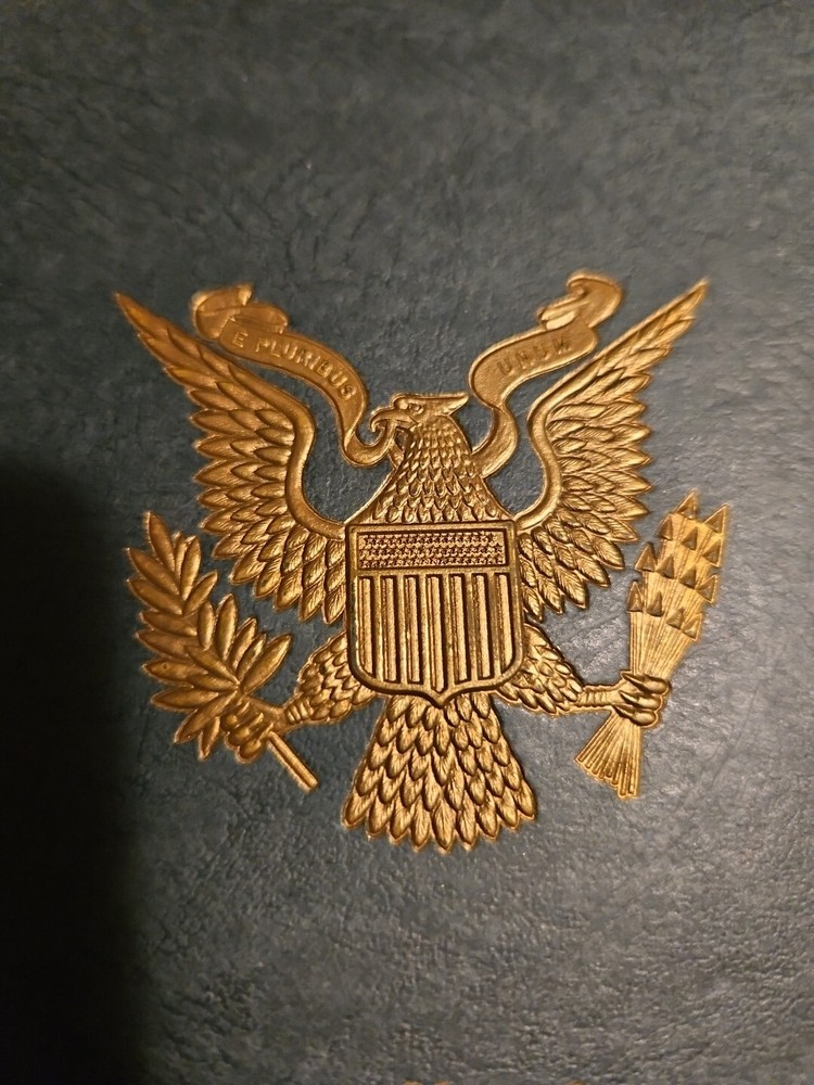 Vintage U.S. ARMY Korean War Era Stationery Paper Letter Envelope Set in Folder