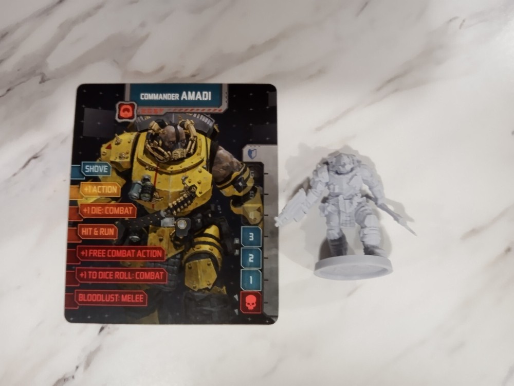 CMON Zombicide: Invader Commander Amadi - Civilian Kickstarter Exclusive