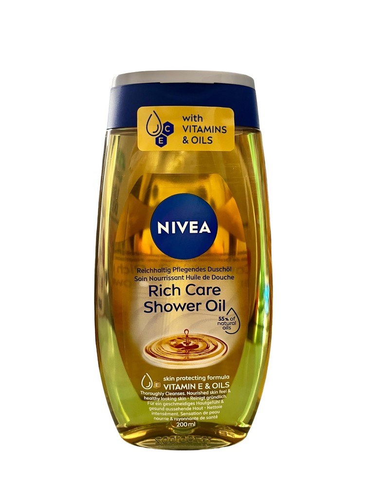 Natural Caring 200ml Shower Oil from Germany