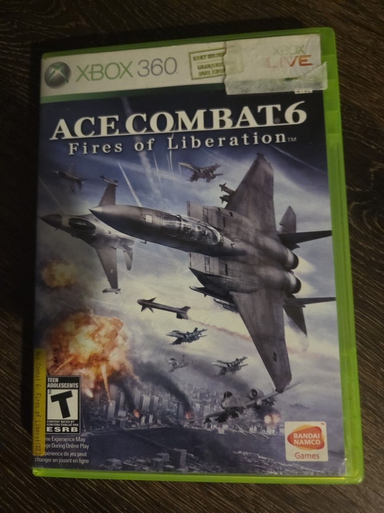 Ace Combat 6: Fires of Liberation (Microsoft Xbox 360, 2007) Cib-image