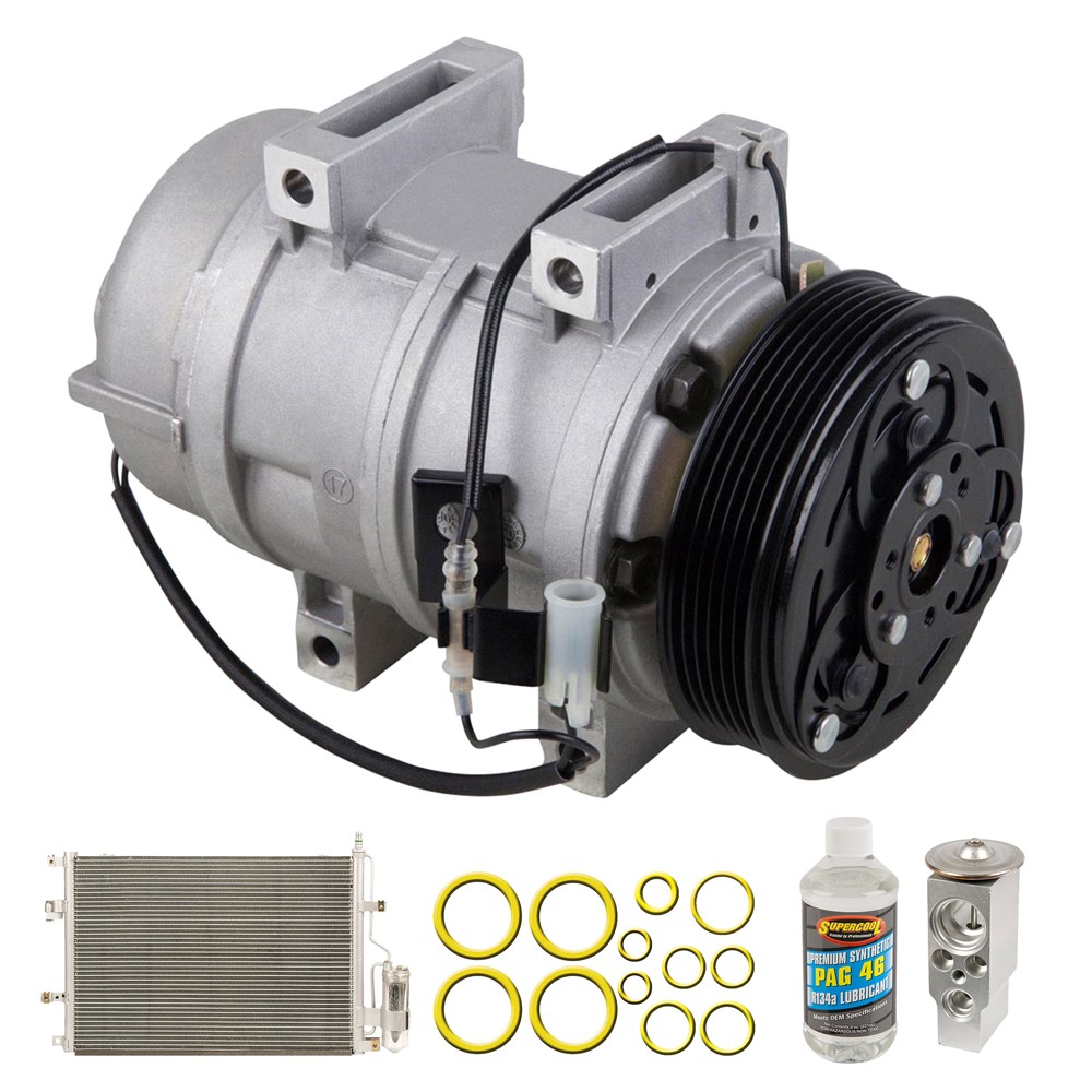 Volvo S80 V70 XC70 AC Kit with Compressor Condenser Drier DAC