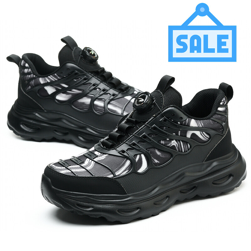 Steel Toe Work Boots with Indestructible Non-Slip Soles for Men Roofing