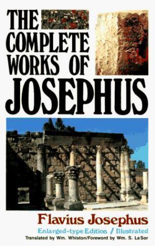 Josephus : Complete Works, USED-Acceptable, Josephus, Flavius (Translated By Wil