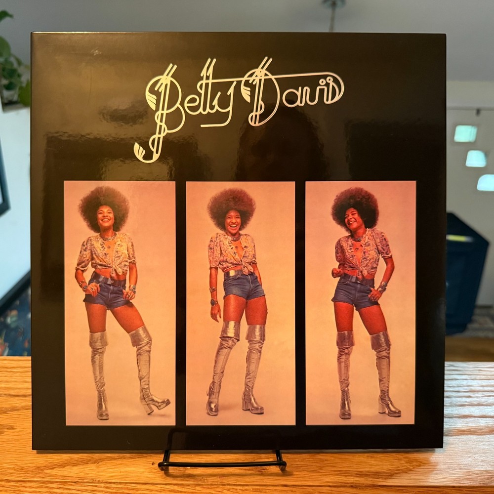 BETTY DAVIS / Self-Titled / Special VMP Blue+Silver Vinyl w/ Booklet + Artwork