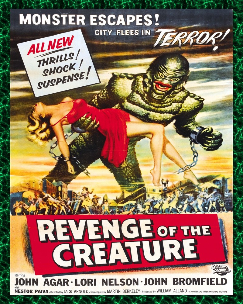 8338.Decoration Poster.Home Room wall design art print.Creature horror movie