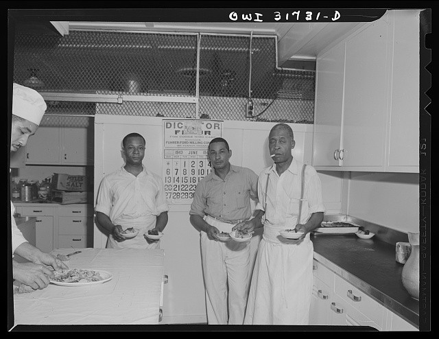 Photo:Ernest T. Weir Towboat Cooks Cincinnati River 1943