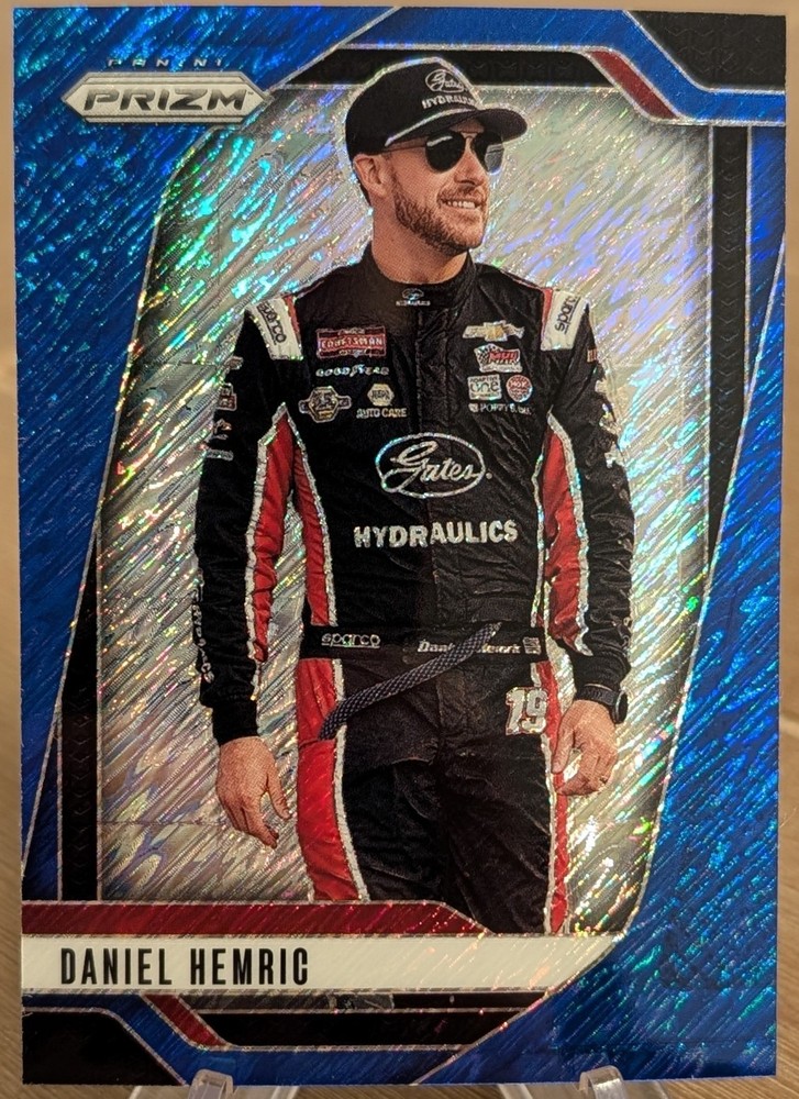 2025 Prizm FOTL Blue Shimmer SSP 9/10 Daniel Hemric