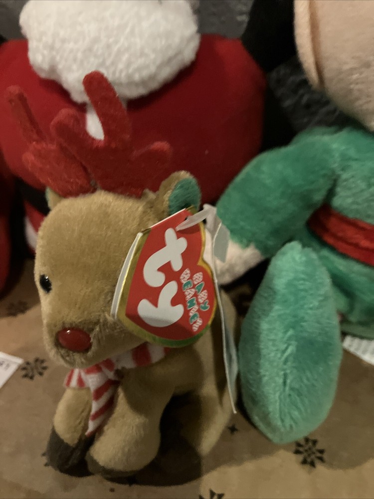 Santa 3, Elf, Raindear Plushies