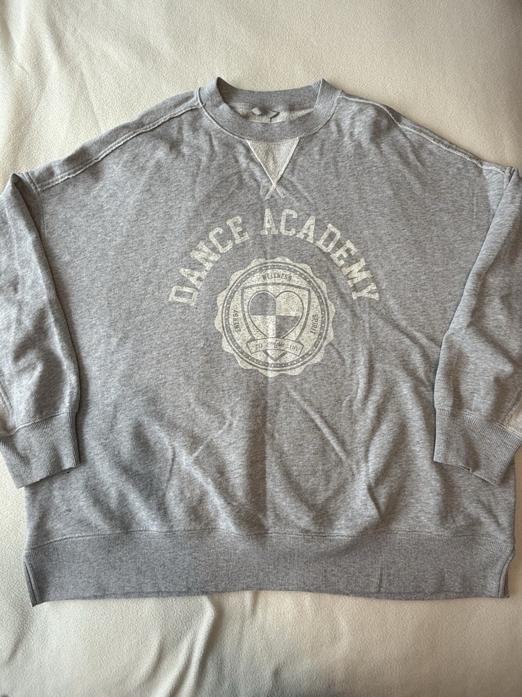 Aerie oversized sweatshirt Xlarge Gray Excellent Used Condition  C55