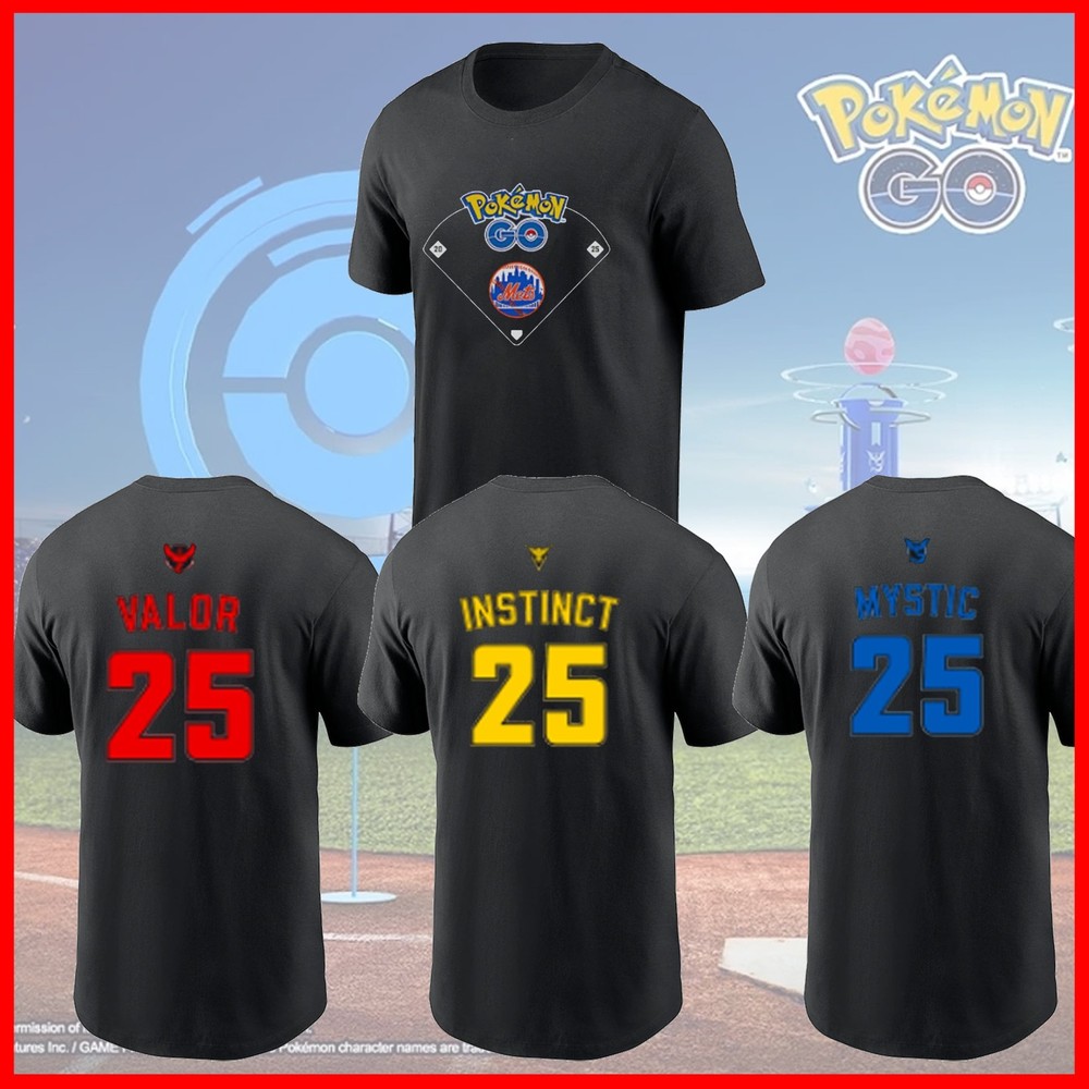 SALE 30% - 2025 Mets Pok GO Night 2 Sides T-Shirt - All Size S-5XL Fastship