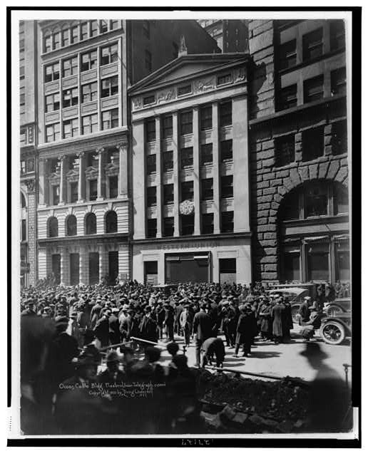 Photo:Ocean Cable Bldg. Western Union Telegraph
