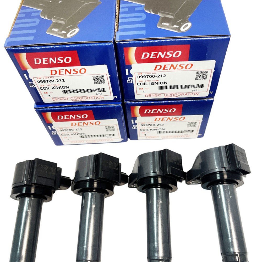 30520-5A2-A01 4X Denso Ignition Coil 099700-212 For Honda Accord CR-V Acura