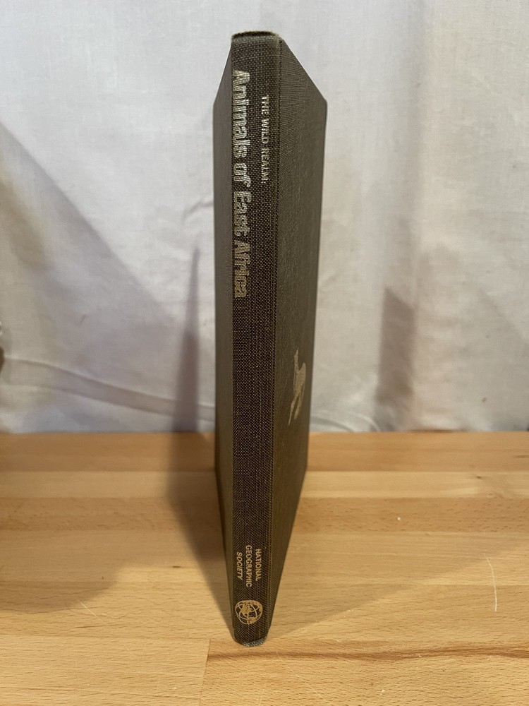 The Wild Realm Animals of East Africa Vintage National Geographic Pre Owned